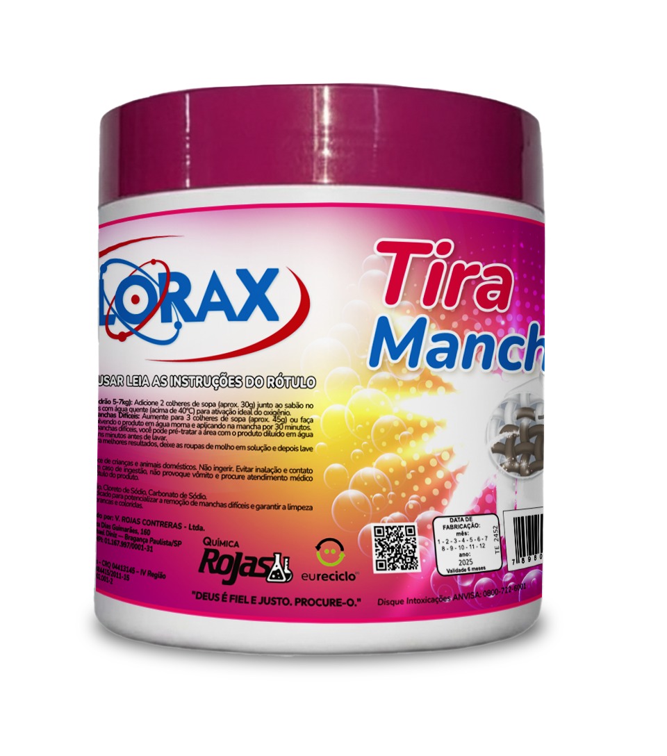Pote de 450g do produto Tira Manchas